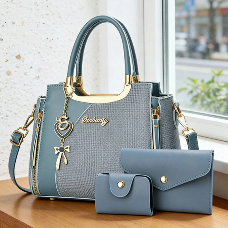 Women Bags Gift - Elegancki zestaw torebek damskich, wielokolorowe torby