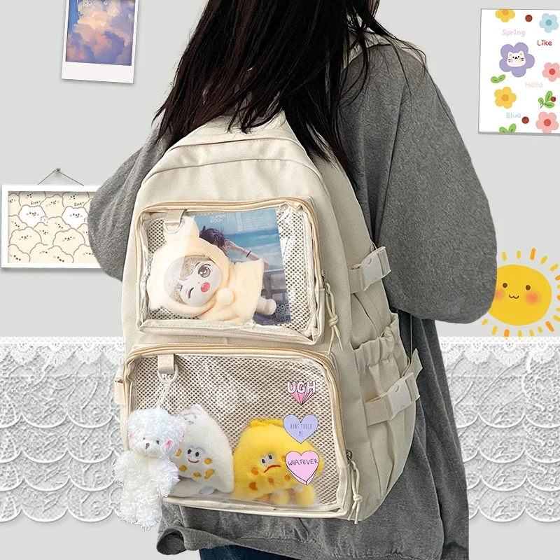 Women Bags College - Japoński Kawaii Itabag Damski Nowy 2026