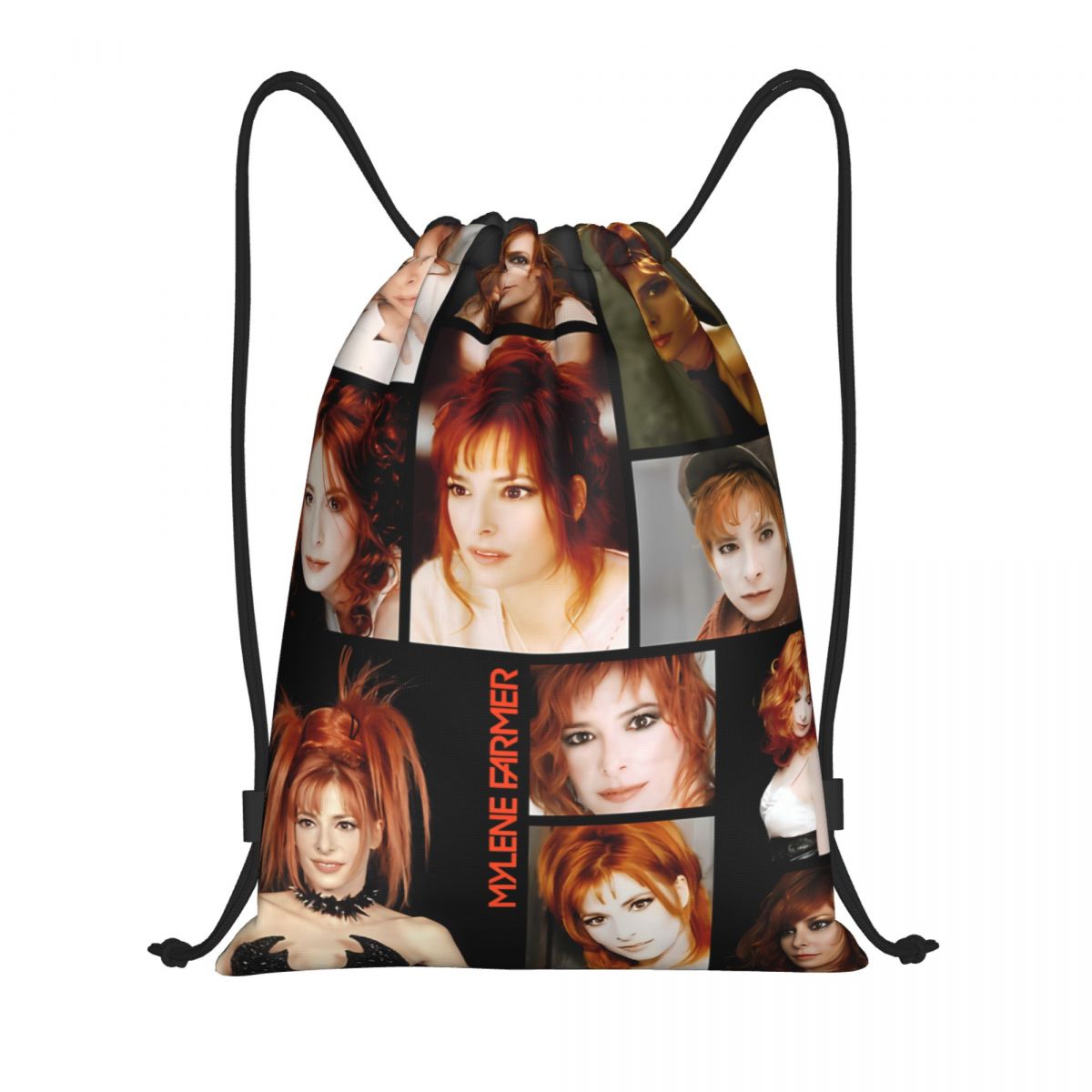 Women Bags Farmers - Personalizowane plecaki ze sznurkiem z motywem