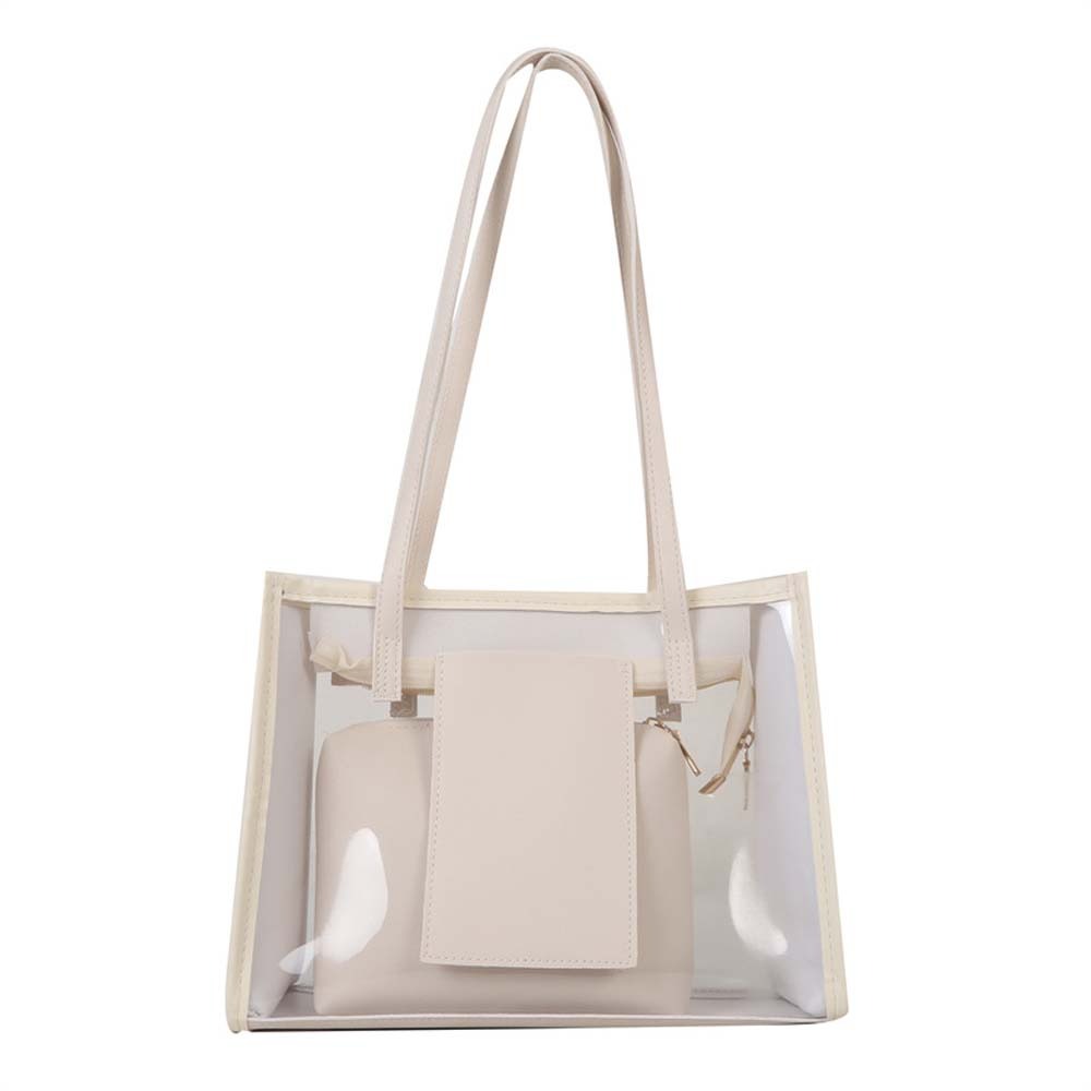 Jelly Bag Clear Pvc - 2 szt./zestaw Elegancka Przezroczysta Torebka Jelly