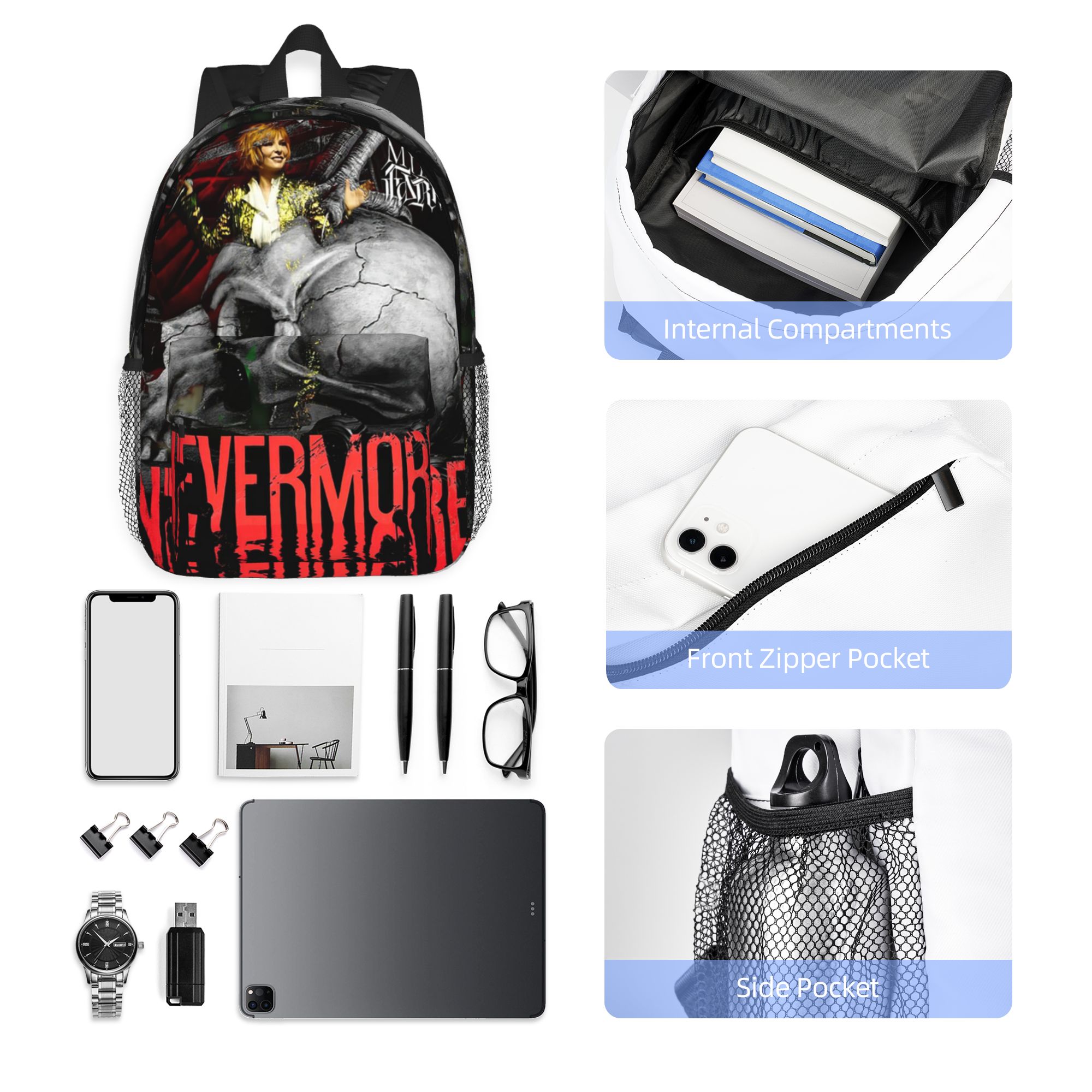 Plecak Nevermore Skeleton Myle – Women Bags Farmers recenzja i cena