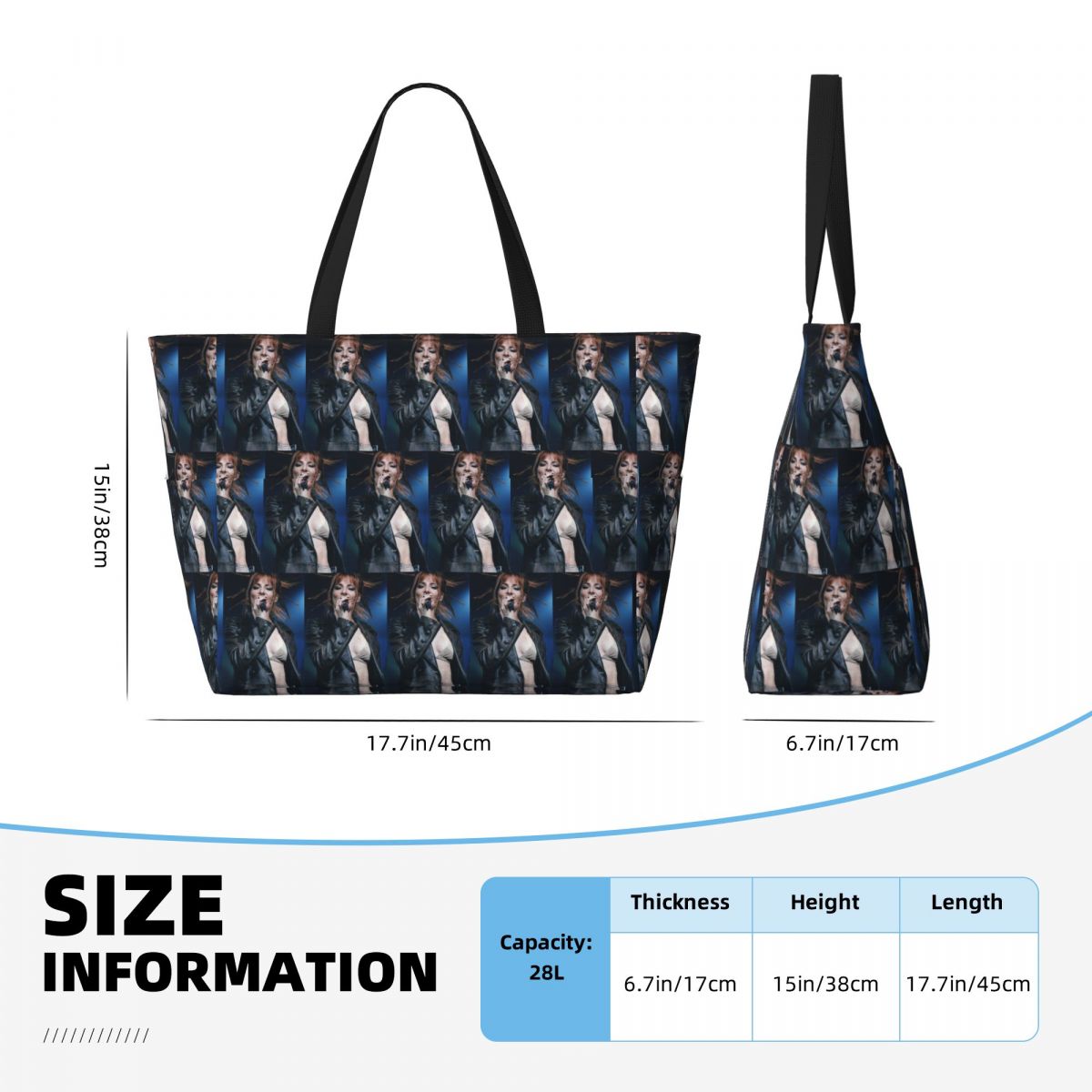 Torba plażowa Mylene Farmer, t – Women Bags Farmers recenzja i cena