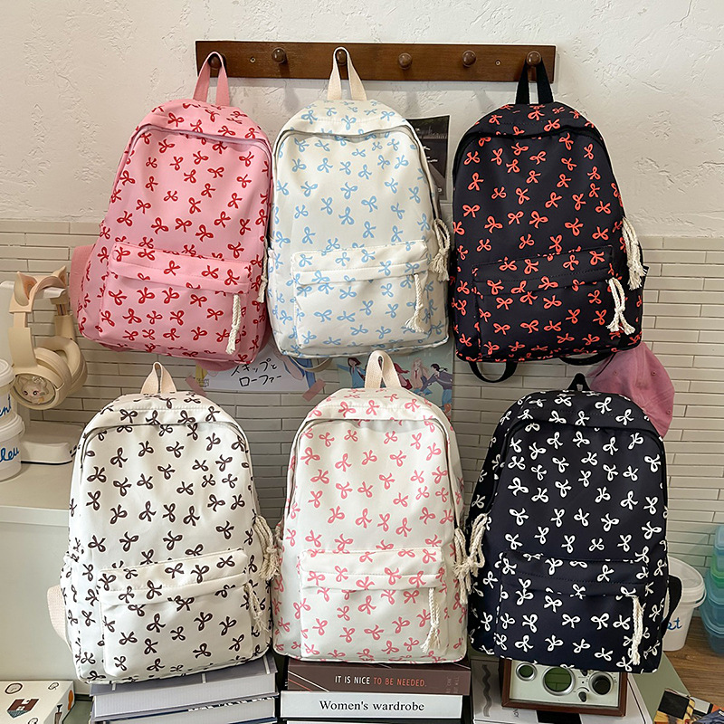 Damski plecak nylonowy w kwiat – Women Bags College recenzja i cena