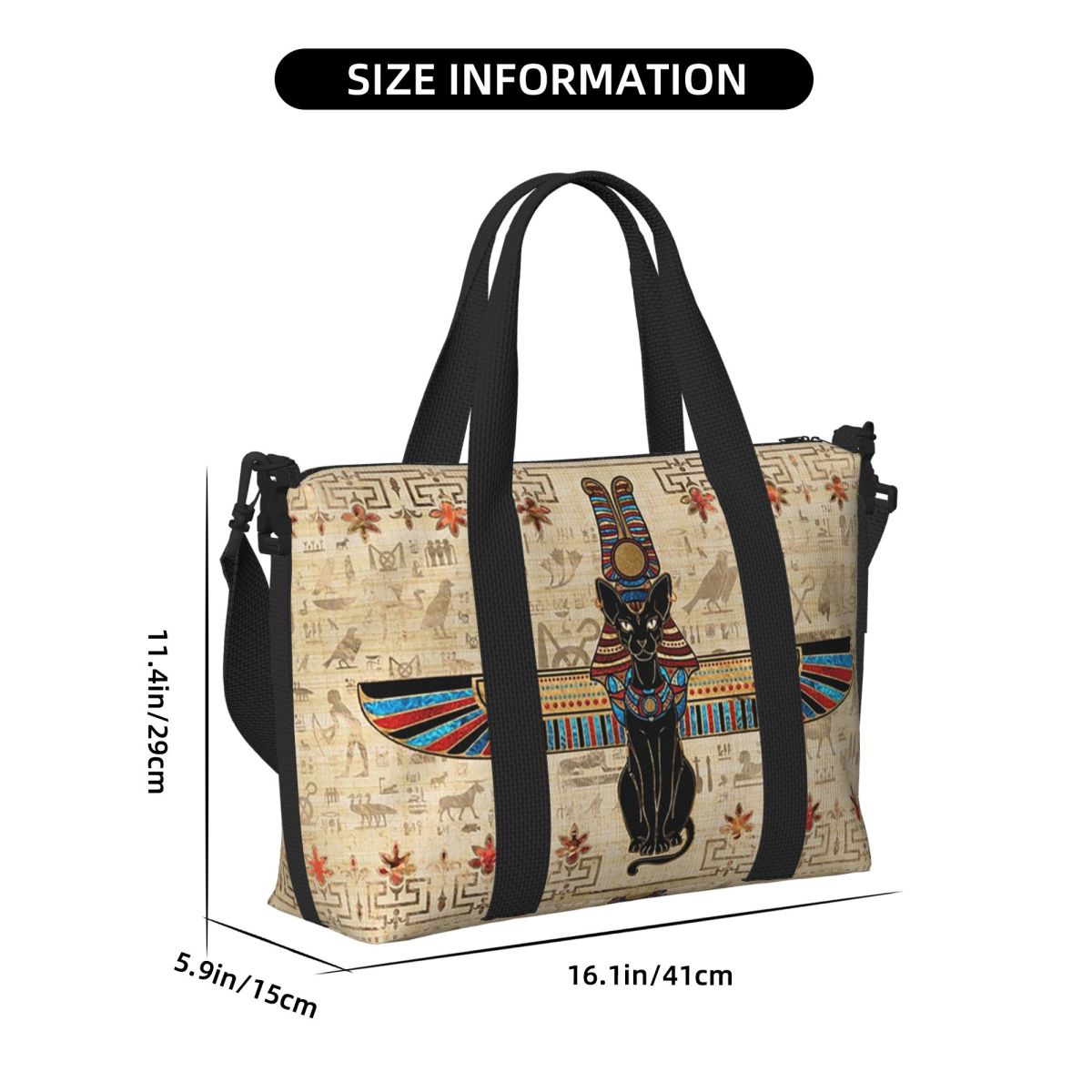 Torba podróżna z motywem egips – Women Bags In Egypt recenzja i cena