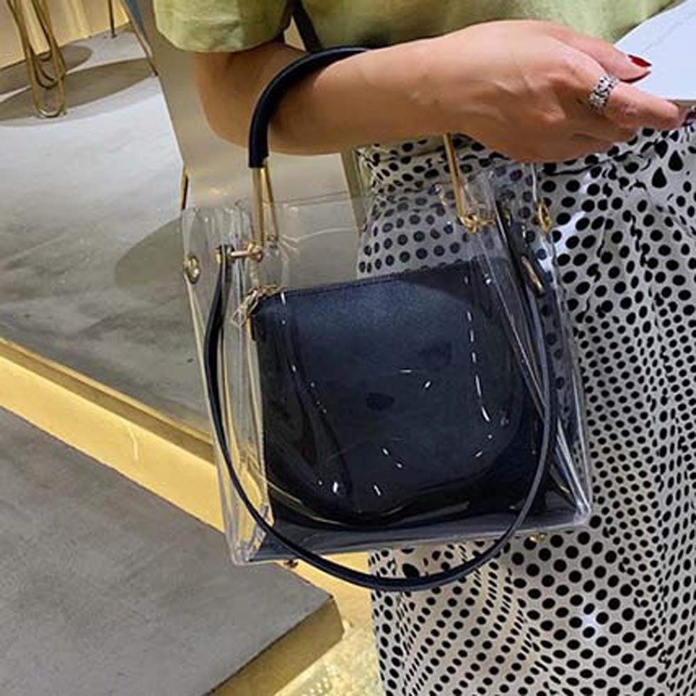 Zestaw 2 przezroczystych toreb – Jelly Bag Clear Pvc recenzja i cena