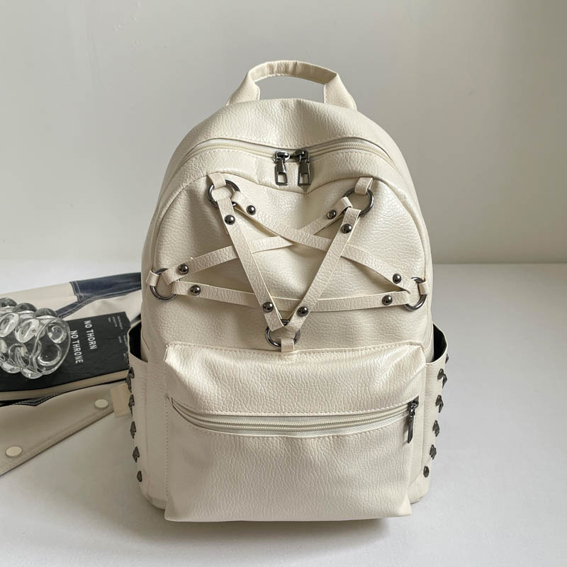 Koreański styl Y2K Punk Plecak – Women Bags College recenzja i cena