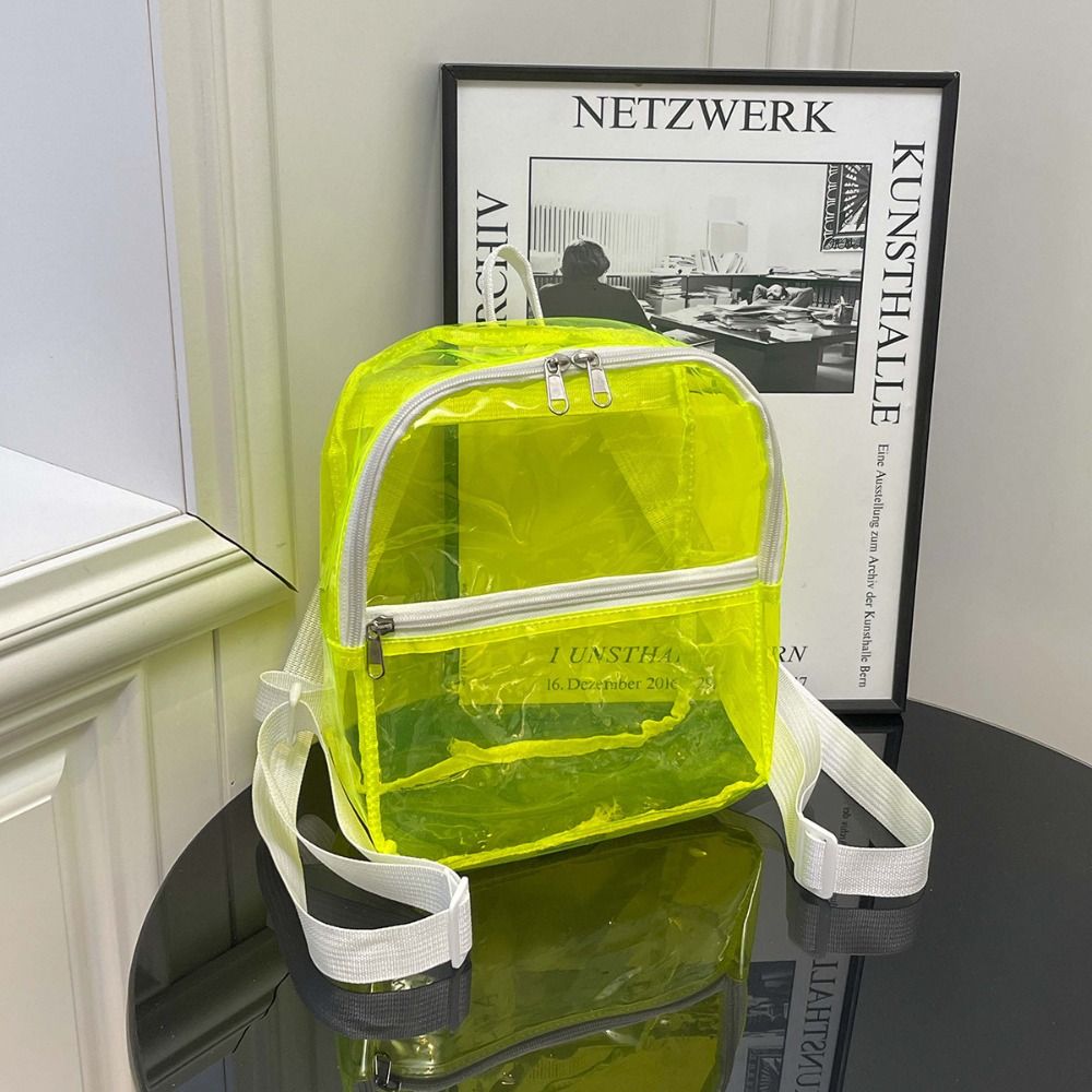 Przezroczysty plecak z PVC z w – Jelly Bag Clear Pvc recenzja i cena
