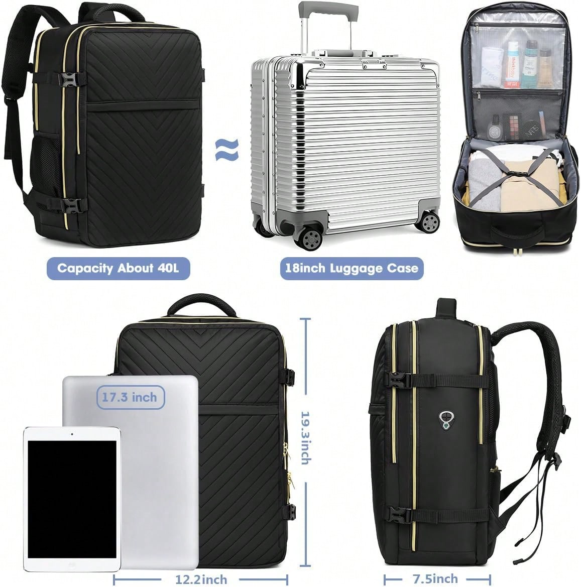 Duży plecak podróżny do noszen – Women'S Bags Travel recenzja i cena