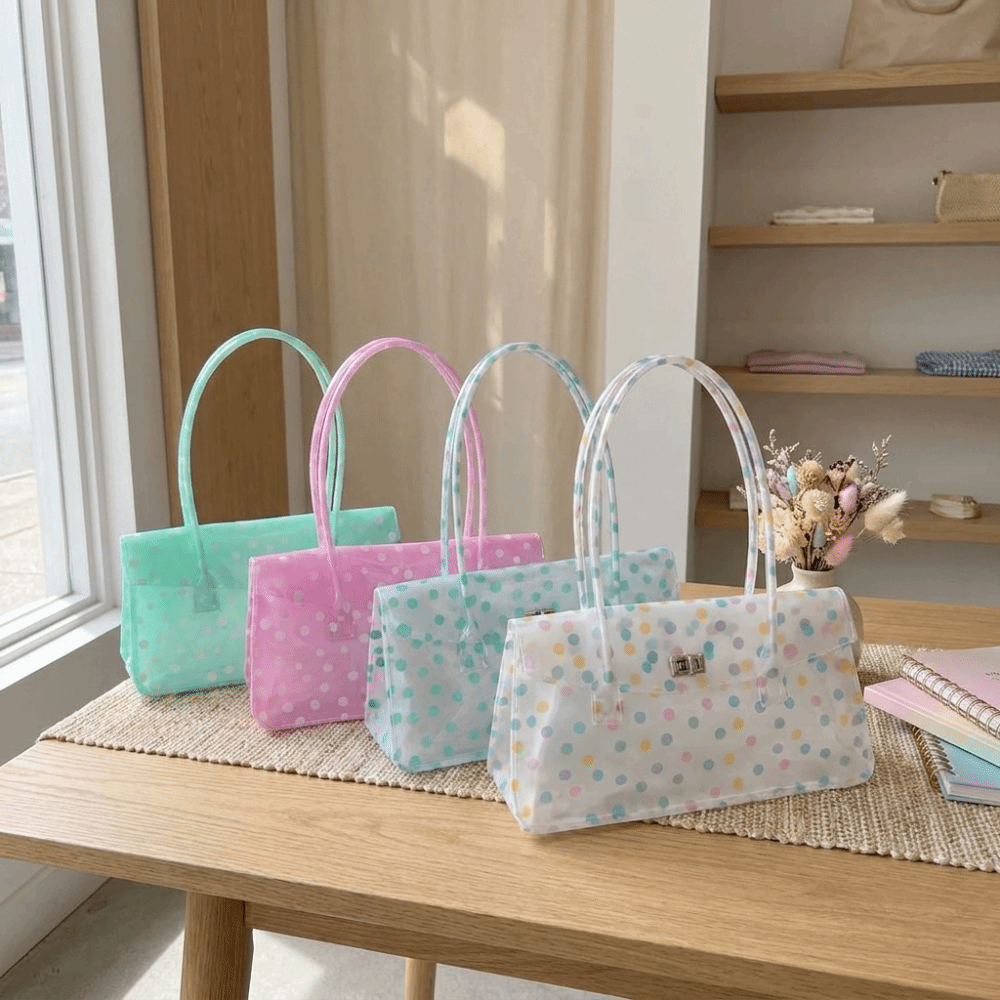 Urocza, słodka, przezroczysta  – Jelly Bag Clear Pvc recenzja i cena