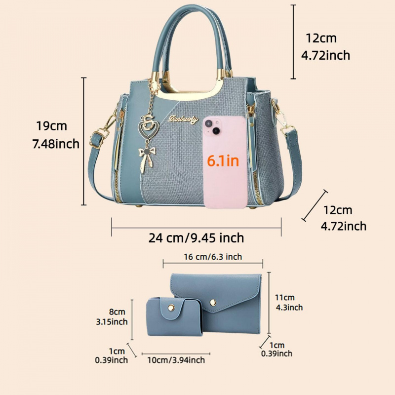 Elegancki zestaw torebek damsk – Women Bags Gift recenzja i cena