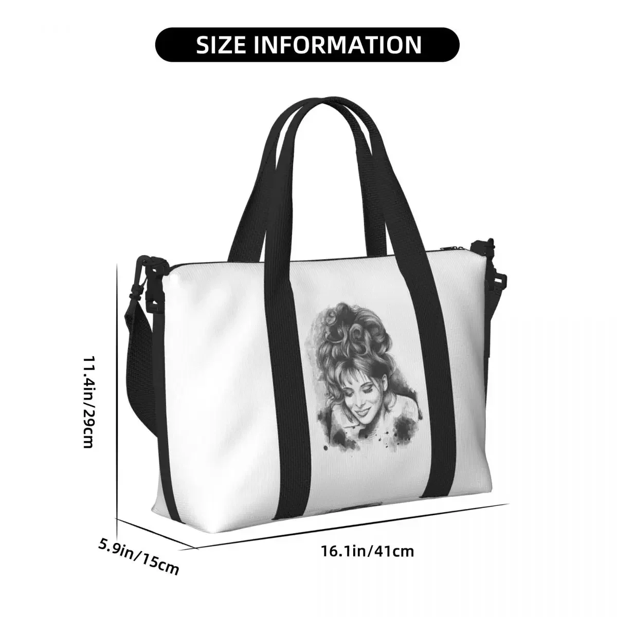 Torba plażowa Mylene Farmer, f – Women Bags Farmers recenzja i cena