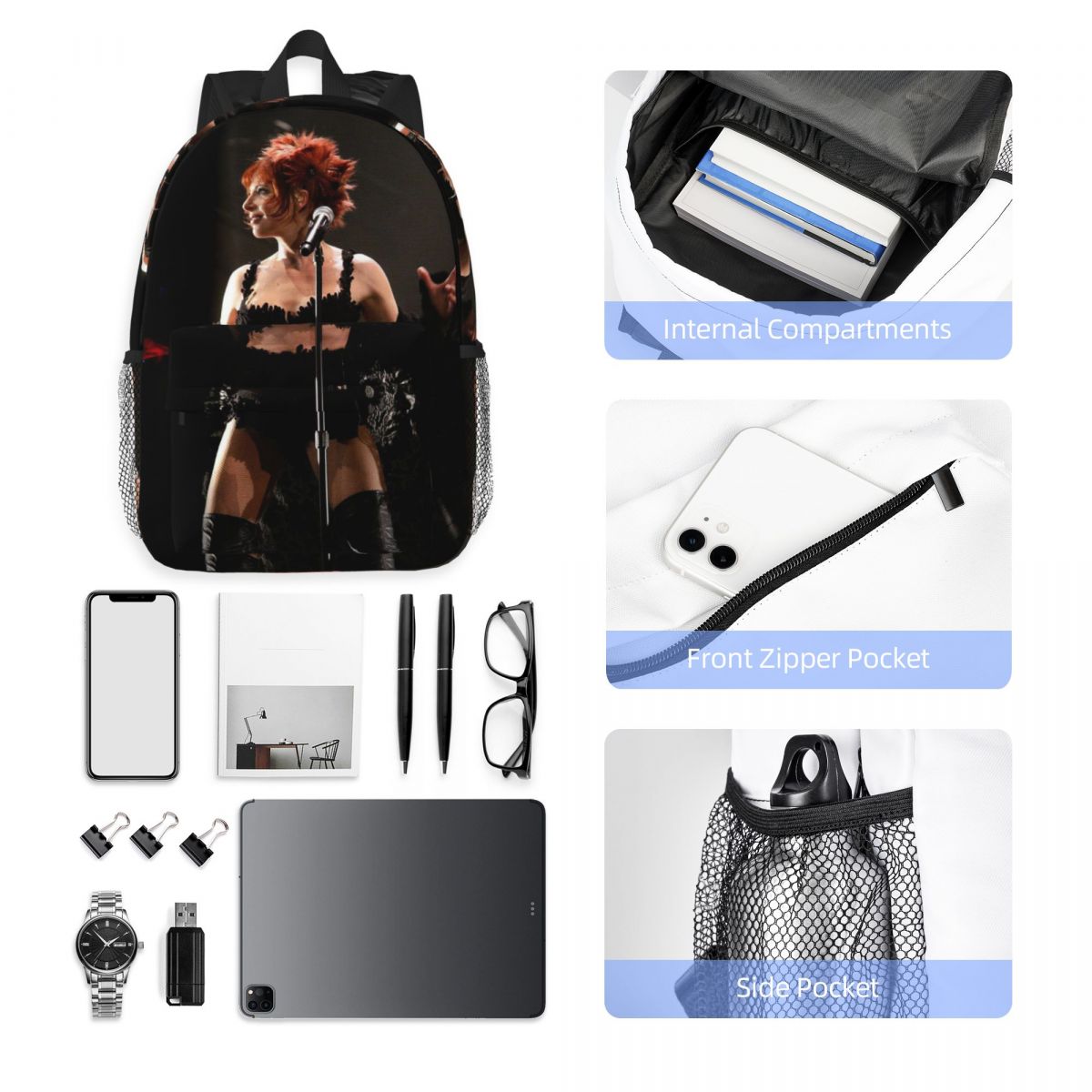 Mylene Farmer Plecak Student C – Women Bags Farmers recenzja i cena