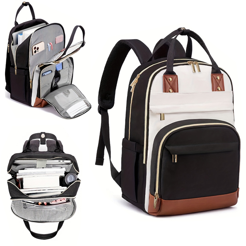 Damski wielokolorowy plecak z  – Women Bags Deals recenzja i cena