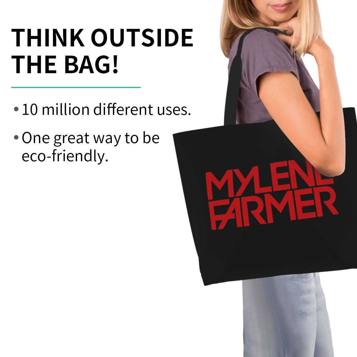 Torba na zakupy Mylene Farmer  – Women Bags Farmers recenzja i cena