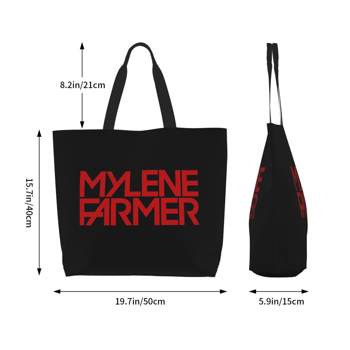 Torba na zakupy Mylene Farmer  – Women Bags Farmers recenzja i cena