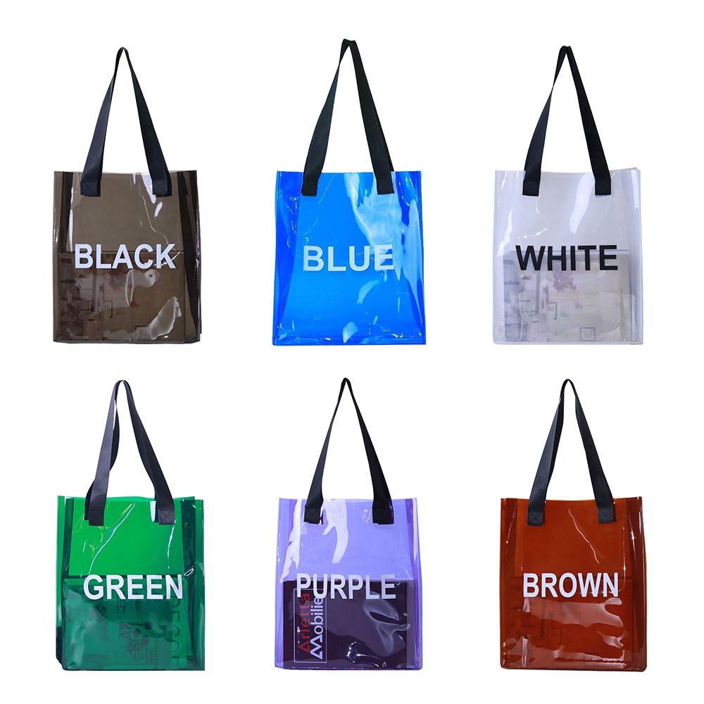 Przezroczysta torba na zakupy  – Jelly Bag Clear Pvc recenzja i cena