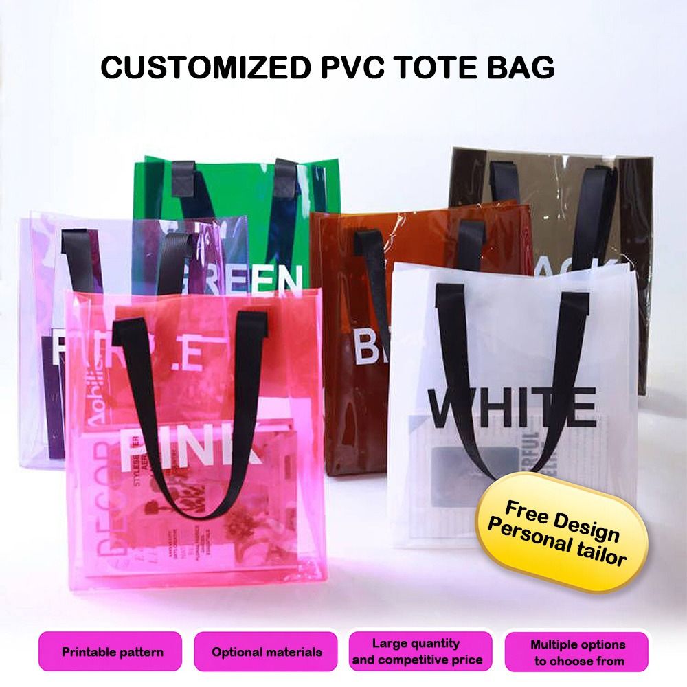 Przezroczysta torba na zakupy  – Jelly Bag Clear Pvc recenzja i cena