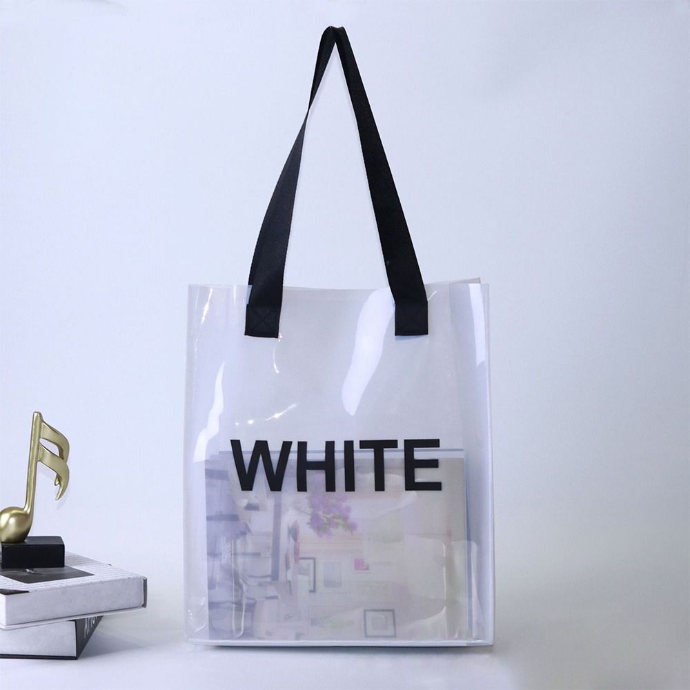 Przezroczysta torba na zakupy  – Jelly Bag Clear Pvc recenzja i cena