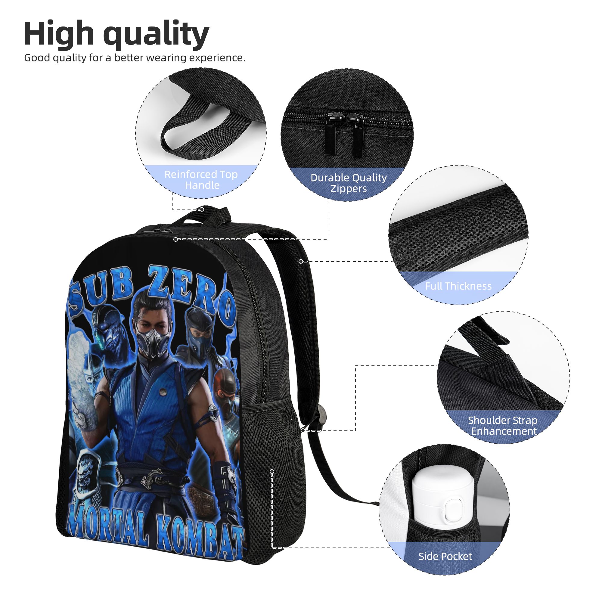 Plecak Mortal Kombat Sub Zero  – Women Bags Mk recenzja i cena