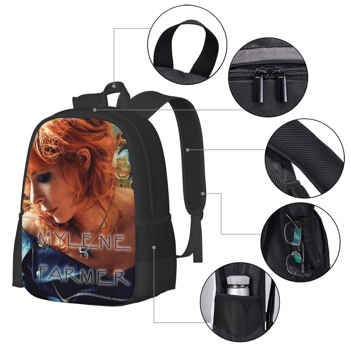 Plecak Mylene Farmer Francuska – Women Bags Farmers recenzja i cena