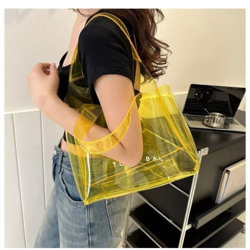 Modna przezroczysta torba na r – Jelly Bag Clear Pvc recenzja i cena