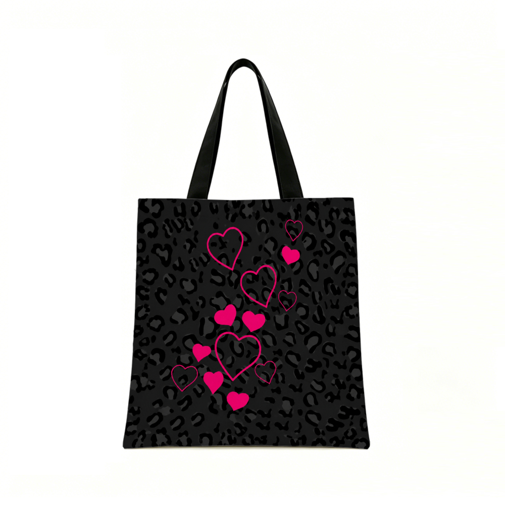 Czarna torba typu tote z nadru – Women Bags Gift recenzja i cena