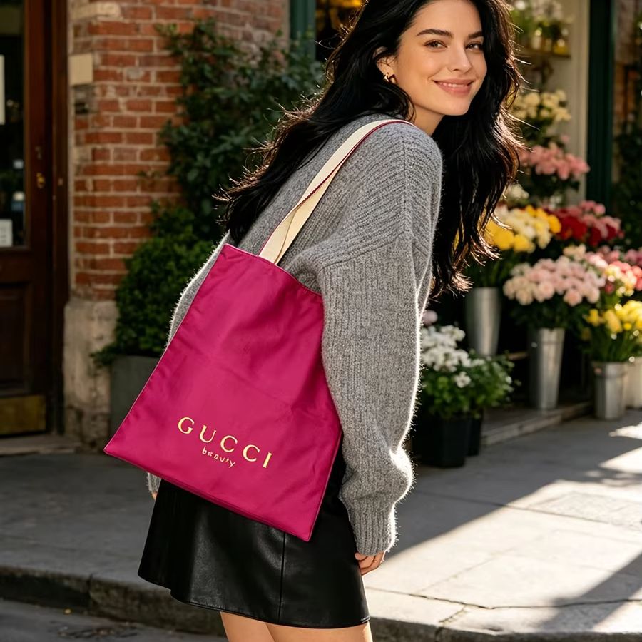 Torba GUCCI damska, płócienna  – Women Bags Gucci recenzja i cena