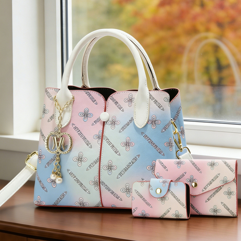 Gradientowy damski zestaw trzy – Women Bags Gift recenzja i cena